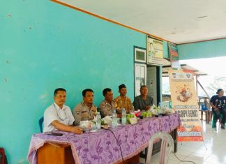 Cooling System, Bhabinkamtibmas “Ngopi Sehat” Bersama Warga Desa Mangkurajo