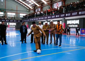 Plt Gubernur Bengkulu Buka Event Futsal Series 2024, Ajak Generasi Muda Junjung Sportivitas