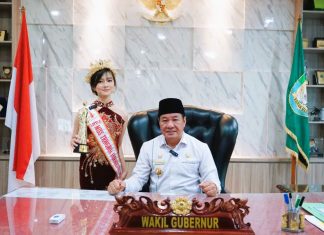 Plt Gubernur Rosjonsyah Apresiasi Prestasi Naura Vanessa, Little Miss Tionghoa Indonesia 2024