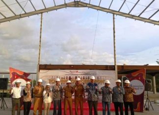 Ikon Baru, Topping off Hotel Swiss-Belinn Bengkulu Diresmikan