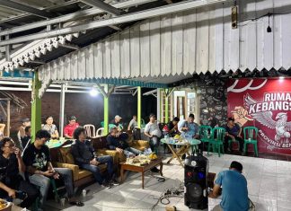 Polda Bengkulu Gelar Nobar Timnas Indonesia Vs Jepang yang Berakhir Dramatis