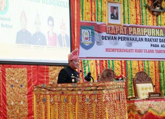 Rapat Paripurna HUT ke-56: Mengukuhkan Bengkulu Menuju Masa Depan yang Hebat