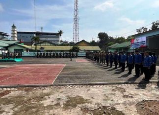 Antisipasi Konflik Sosial Tahun 2024 di Kab. Rejang Lebong, TNI-Polri dan Pemda Latihan Terintegrasi