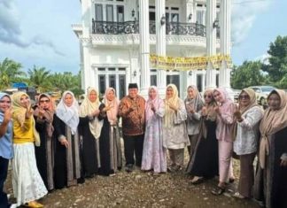 Kampanye Paslon 2, Warga Desa Pondoh Tengah Menyala Hura