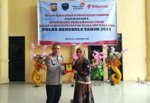 Perdana di Indonesia! BID TIK Polda Bengkulu dan Telkom Kerjasama Perkuat Jaringan Internet Sukseskan Pemilukada 2024