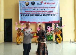 Perdana di Indonesia! BID TIK Polda Bengkulu dan Telkom Kerjasama Perkuat Jaringan Internet Sukseskan Pemilukada 2024