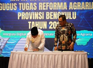 Provinsi Bengkulu Perkuat Reforma Agraria: Komitmen Tegas Berantas Mafia Tanah