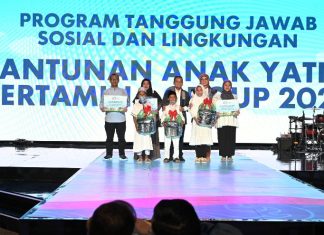 HUT ke-67, Pertamina Berikan Santunan kepada 35 Ribu Lebih Anak Yatim