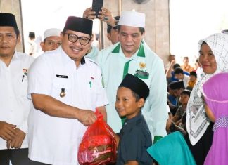 Pemkot Rayakan Tahun Baru 2025 Bersama Anak Yatim