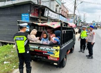 Wisata Nataru, Masyarakat Dilarang Gunakan Mobil Bak Terbuka
