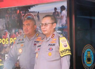 Kapolda Bengkulu Pantau Aktivitas Warga di Pantai Panjang Menjelang Akhir Operasi Lilin Nala 2025