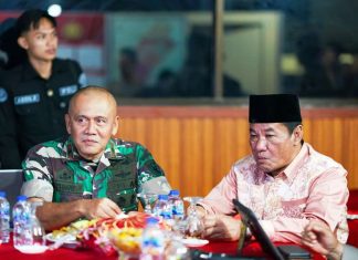 Plt. Gubernur Rosjonsyah bersama Forkopimda Tinjau Pos-Pos Pengamanan Malam Tahun Baru 2025