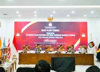 SAH, KPU Tetapkan Gubernur dan Wakil Gubernur Bengkulu Terpilih