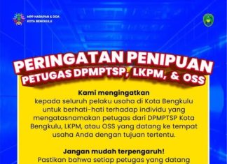 Hati-Hati Penipuan! Mengatasnamakan Petugas DPMPTSP, LKMP dan OSS