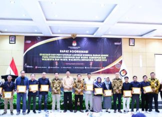 KPU Kota Bengkulu Apresiasi Dedikasi Jajaran PPK dan PPS dalam Pilkada