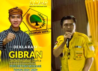 Wacana Gibran Rakabuming Gabung Golkar, Wakil Sekretaris DPD Golkar Provinsi Bengkulu Sambut Antusias