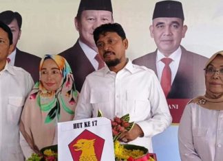 HUT ke-17, Gerindra Bengkulu Rayakan Syukuran Sederhana