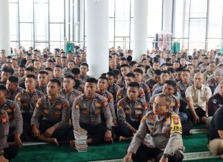 Polda Bengkulu Gelar Kegiatan Binrohtal Rutin Setiap Kamis