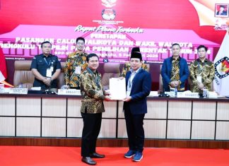 KPU Tetapkan Paslon Walikota dan Wakil Walikota Terpilih