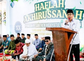 Asisten I Provinsi Bengkulu Hadiri Haflah Akhirussanah ke-20 Pondok Pesantren Hidayatul Muhtadien