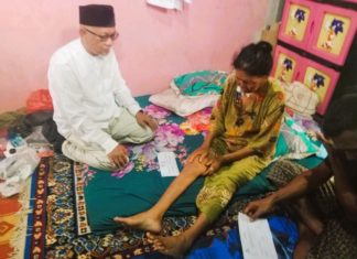 Baznas Bengkulu Bantu Warga Kurang Mampu untuk Biaya Pengobatan