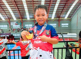 Sakhi Hamza Azib Haryadi, Siswa kelas 1 SDN 20 Raih Medali Emas di Mala Turnamen Kemenpora RI 2025