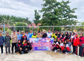 Turnamen Bola Voli Damafa Cup II Seluma 2025 Resmi Dibuka