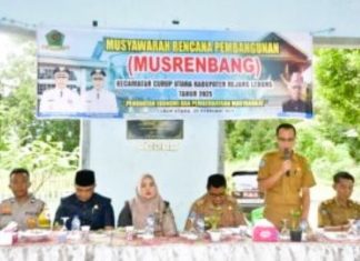 Usulan Pembangunan Jalan dan Jembatan Dominasi Musrenbangcam Curup Utara
