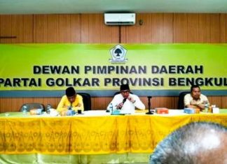 DPD Partai Golkar Provinsi Bengkulu Gelar Rapat Pembagian Tugas Panitia Musda XI dan Persiapan Ramadhan