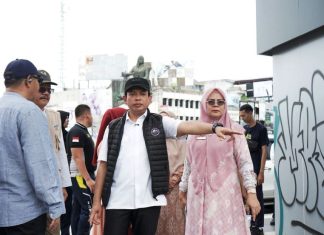 Walikota Instruksikan Satpol PP Jaga Kawasan Bundaran Fatmawati