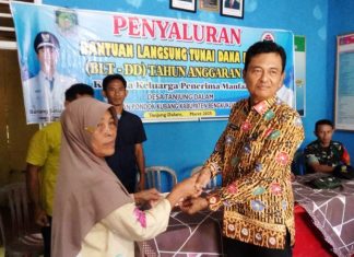 Pemerintah Desa Tanjung Dalam Salurkan BLT Desa Tahap Pertama Tahun 2025