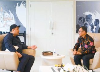 Temui Kemenpora, Bupati Seluma Siap Memajukan Olahraga di Kabupaten Seluma