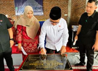Walikota Bengkulu Resmikan Masjid Al-Rahmah di SMPN 5 Kota Bengkulu