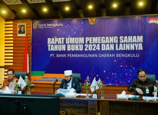 RUPS Bank Bengkulu, Gubenur Helmi: Direksi Baru, Semangat Baru