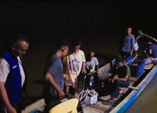 Belum Ditemukan, Pencarian Bocah Tenggelam di Sungai Muara Bangkahulu Terus Dilanjutkan