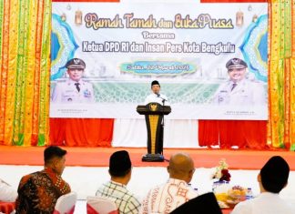 Walikota Bengkulu dan Ketua DPD RI Gelar Ramah Tamah serta Buka Puasa Bersama Insan Pers