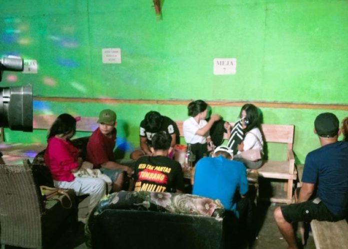 Polresta Bengkulu melakukan razia malam