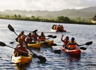 Jelajahi Perairan Danau Mas Harun Bastari, Bupati Rejang Lebong: Prasarananya Akan Kita Lengkapi