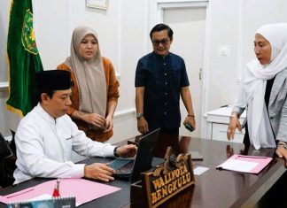 Walikota Bengkulu Aktifkan Kembali Tanda Tangan Elektronik untuk Digitalisasi Administrasi