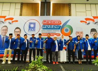 Muswil dan Musda PAN Bengkulu, Sejumlah Kepala Daerah Resmi Bergabung
