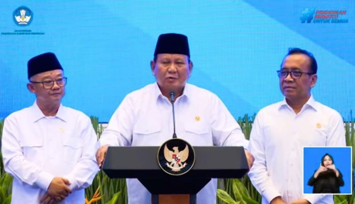 Presiden Prabowo Subianto