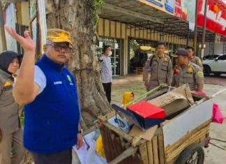 Dinas Sosial dan Satpol PP Bengkulu Tertibkan Pengemis Berkedok Pemulung