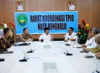 Walikota Bengkulu Gelar Rakor Pengendalian Inflasi Bersama Bank Indonesia