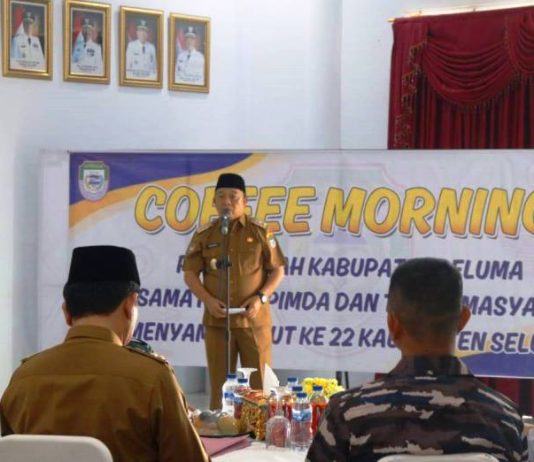 Coffee Morning Forkopimda, Pemkab Seluma Bahas Persiapan HUT ke-22 Kabupaten Seluma