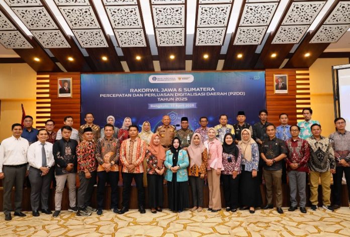 Rakorwil) Percepatan dan Perluasan Digitalisasi Daerah (P2DD) Tahun 2025.