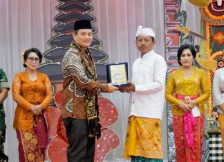 Pj Sekda Herwan Antoni Hadiri Perayaan Hari Suci Nyepi 1947 Saka di Bengkulu