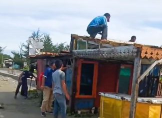 Bongkar Lapak Secara Mandiri, Walikota Apresiasi Inisiatif Pedagang Pantai Panjang