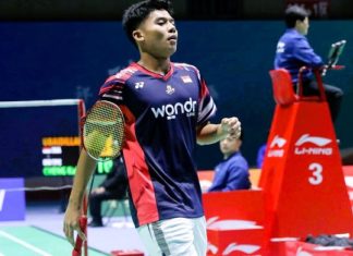Moh Zaki Ubaidillah Pastikan Kemenangan Indonesia atas Inggris di Sudirman Cup 2025