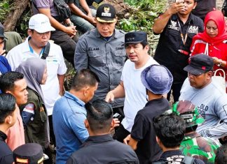 Respons Cepat! Bupati Bengkulu Utara Turun Langsung Gotong Royong Perbaiki Jembatan Rusak