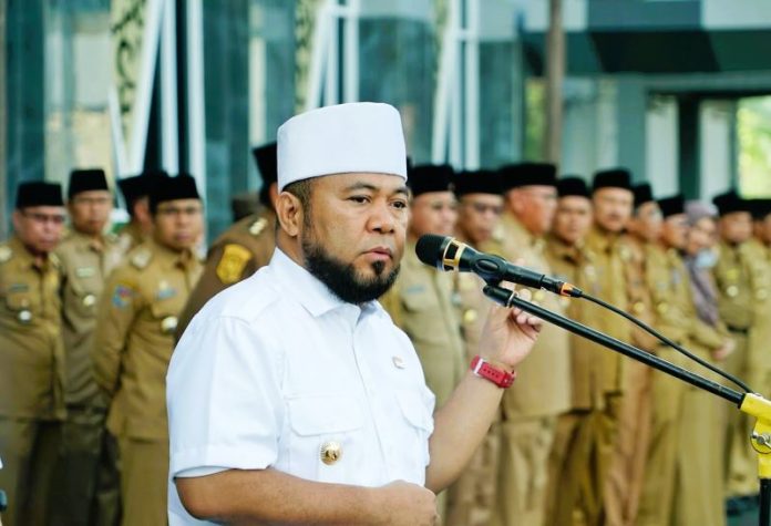 apel pagi perdana Gubernur Bengkulu